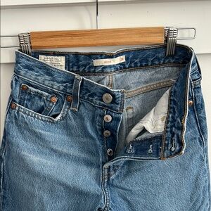 Levi's Wedgie Blue Denim Jeans